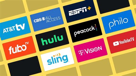 streaming services with live tv